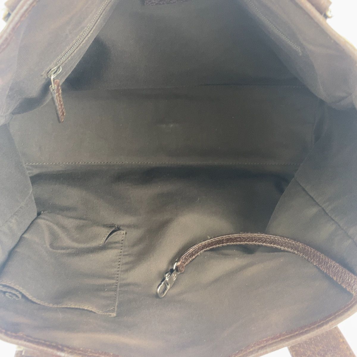 Gucci Gucci Gucci GG Canvas Sherry Line Tote Bag 145810 Canvas Tote Bag 145810 in Very Good Condition Size ONE SIZE - 9 Thumbnail