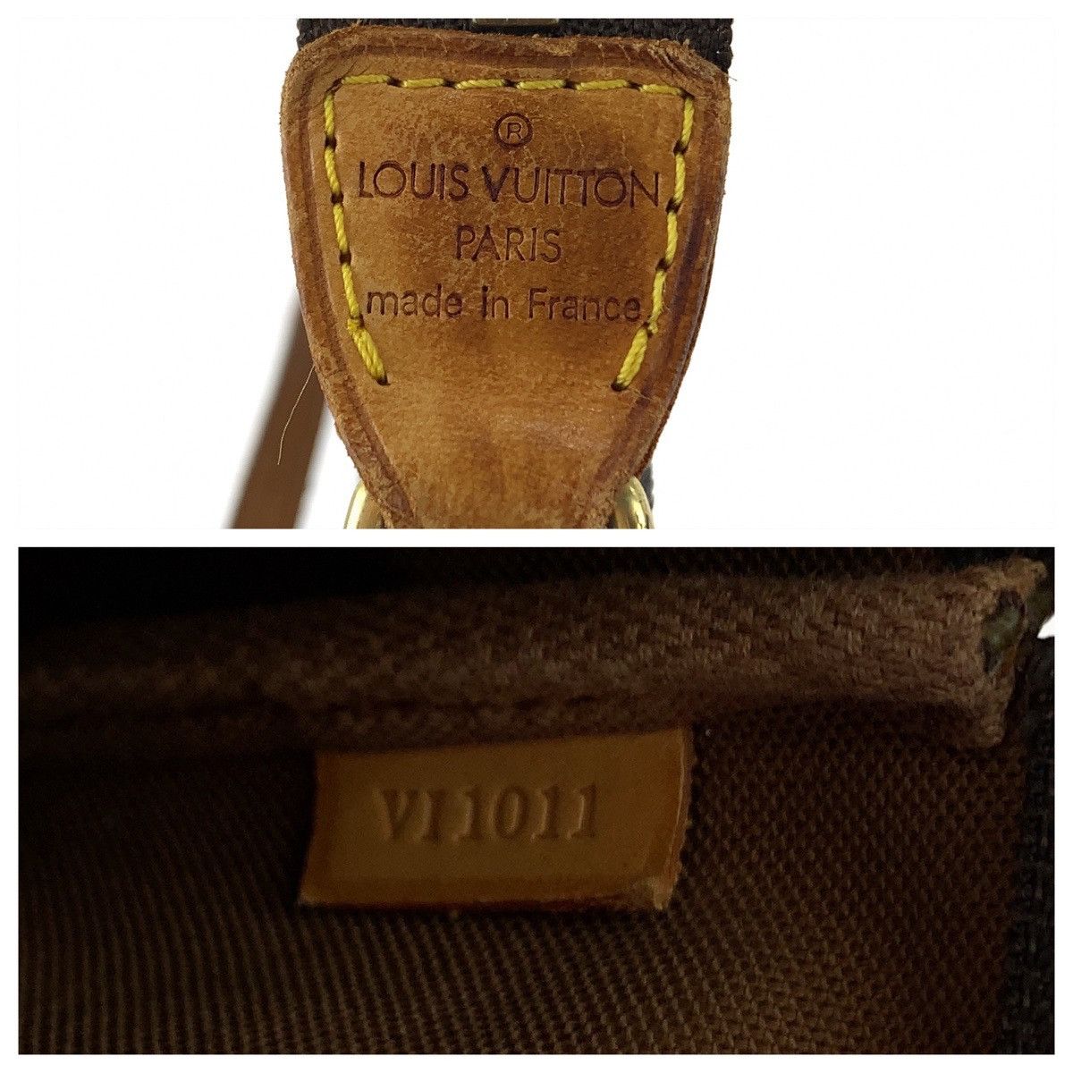 Louis Vuitton Louis Vuitton Monogram Brown Handbag M40712 Canvas Handbag M40712 Bags Luggage