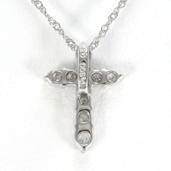 Other Other PT900 Platinum PT850 Necklace with 0.30ct Diamond, 40cm Metal Necklace in Great Condition Size ONE SIZE - 4 Thumbnail