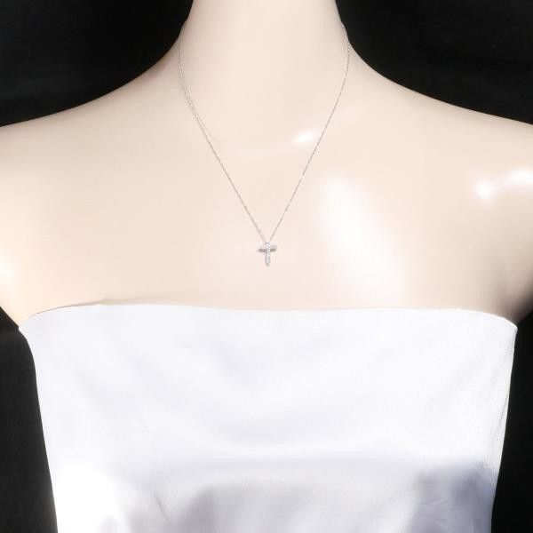 Other Other PT900 Platinum PT850 Necklace with 0.30ct Diamond, 40cm Metal Necklace in Great Condition Size ONE SIZE - 3 Thumbnail