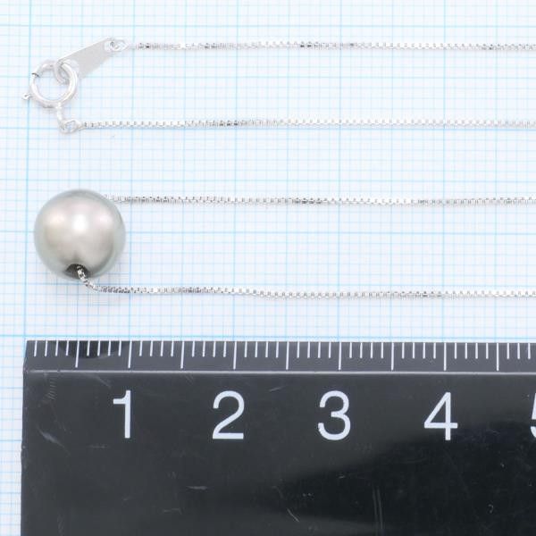 Other Other K18 White Gold Pearl Necklace 40cm Metal Necklace in Great Condition Size ONE SIZE - 5 Thumbnail