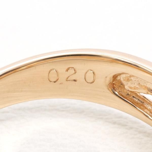 Other Other K14 Pink Gold Diamond Ring Size 8 Metal Ring in Excellent Condition Size ONE SIZE - 7 Thumbnail