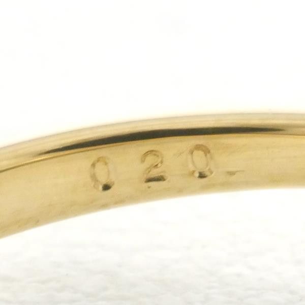 Other Other K18 Yellow Gold Ring with Brown Diamond, Size 10 Metal Ring in Great Condition Size ONE SIZE - 7 Thumbnail