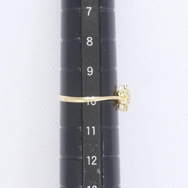 Other Other K18 Yellow Gold Ring with Brown Diamond, Size 10 Metal Ring in Great Condition Size ONE SIZE - 5 Thumbnail