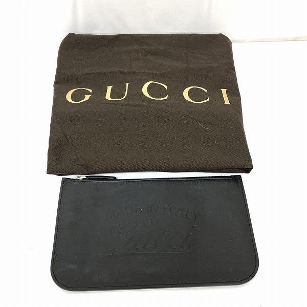 Gucci Gucci Gucci GG Canvas Leather Tote Bag 247207 Canvas Tote Bag 247207 in Good Condition Size ONE SIZE - 9 Thumbnail