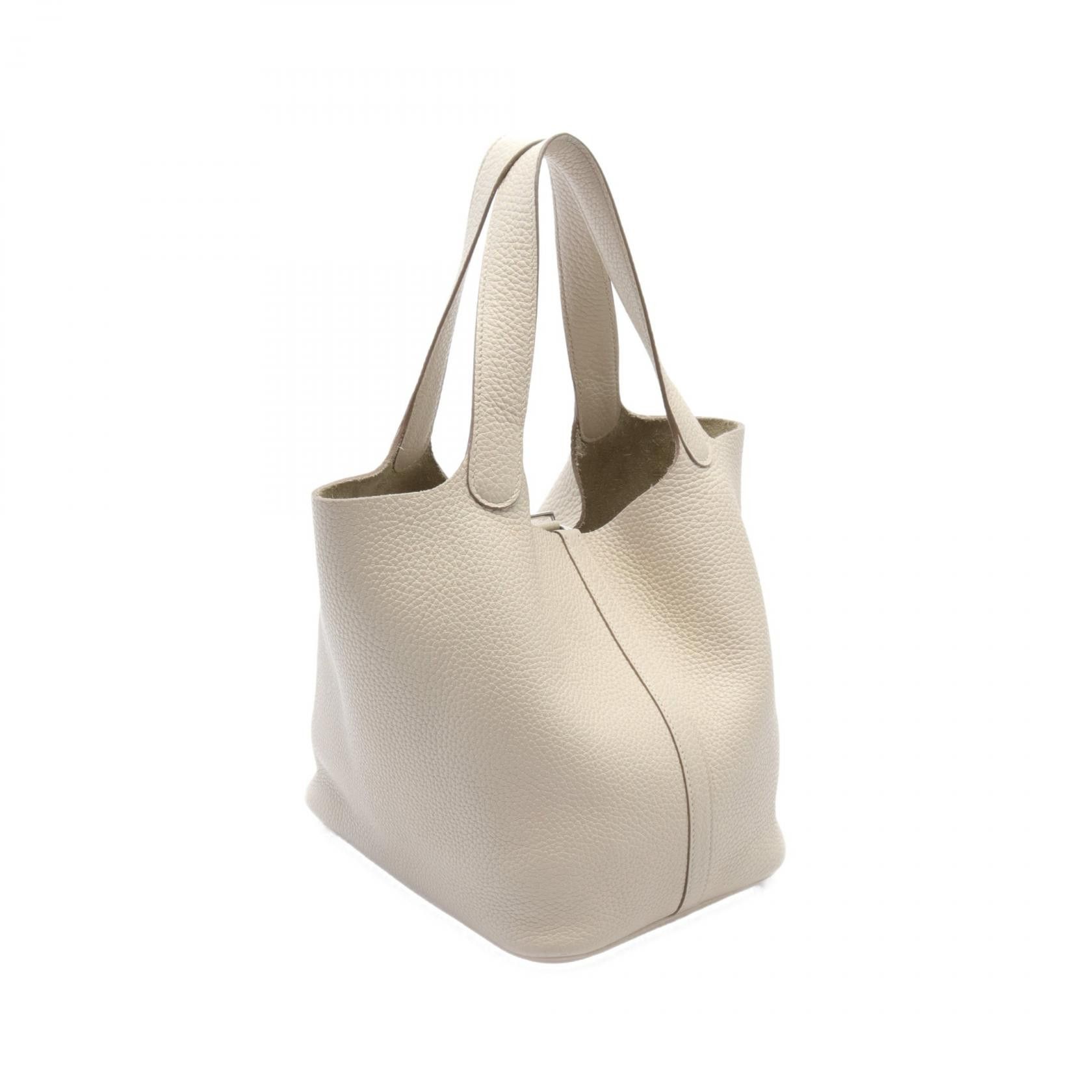 Hermes Hermes Clemence Picotin Lock 22 Leather Handbag in Very Good Condition Size ONE SIZE - 2 Thumbnail