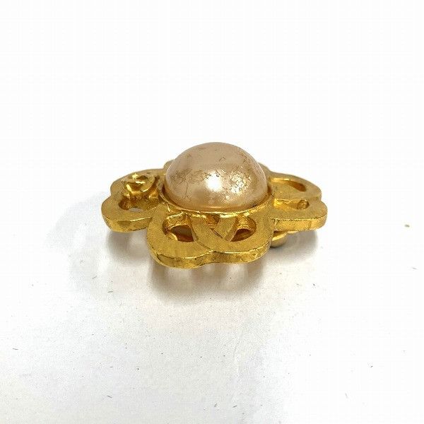 Chanel Chanel Chanel Coco Mark Earrings Clip-on Metal Earrings in Good Condition Size ONE SIZE - 2 Thumbnail