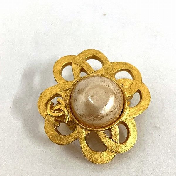 Chanel Chanel Chanel Coco Mark Earrings Clip-on Metal Earrings in Good Condition Size ONE SIZE - 9 Thumbnail