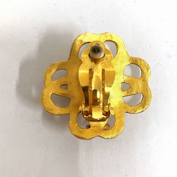 Chanel Chanel Chanel Coco Mark Earrings Clip-on Metal Earrings in Good Condition Size ONE SIZE - 3 Thumbnail