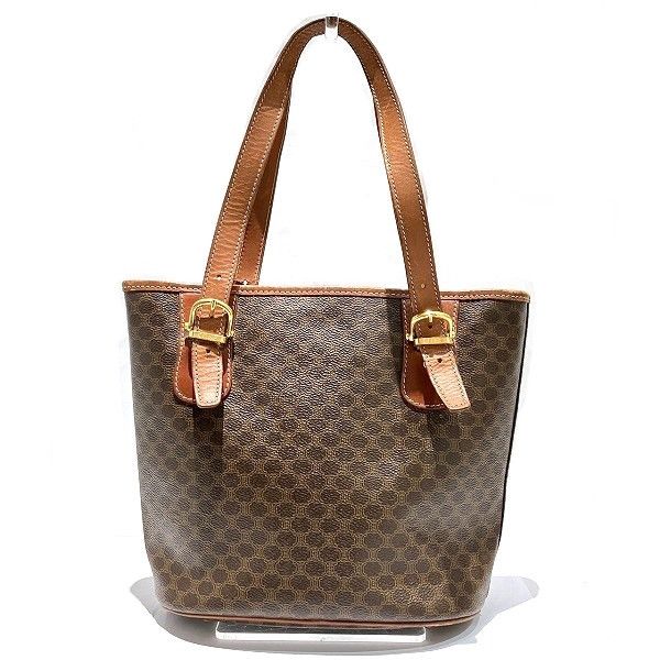 Celine Celine Celine Macadam Bucket Tote Bag Canvas Tote Bag in Fair Condition Size ONE SIZE - 2 Thumbnail