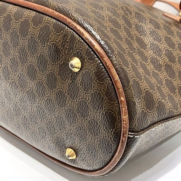 Celine Celine Celine Macadam Bucket Tote Bag Canvas Tote Bag in Fair Condition Size ONE SIZE - 4 Thumbnail
