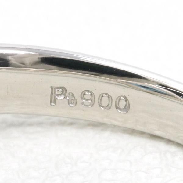 Other Other PT900 Platinum Ring with Blue Topaz, Size 9 Metal Ring in Excellent Condition Size ONE SIZE - 6 Thumbnail