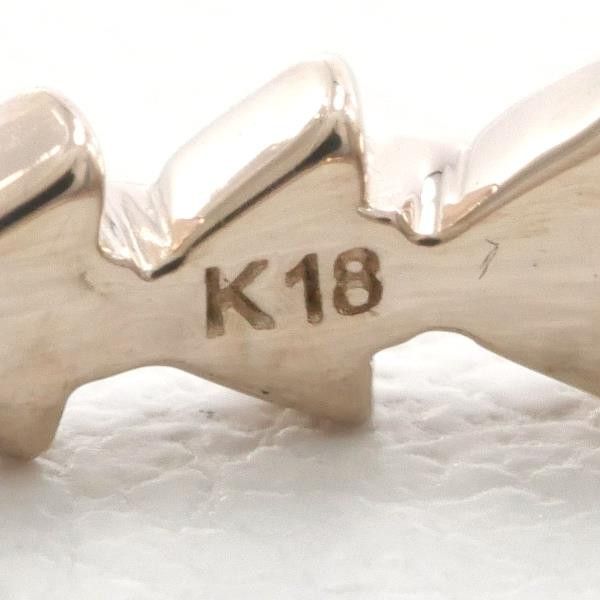 Other Other K18 Pink Gold Diamond Ring 5.5 Metal Ring in Excellent Condition Size ONE SIZE - 5 Thumbnail