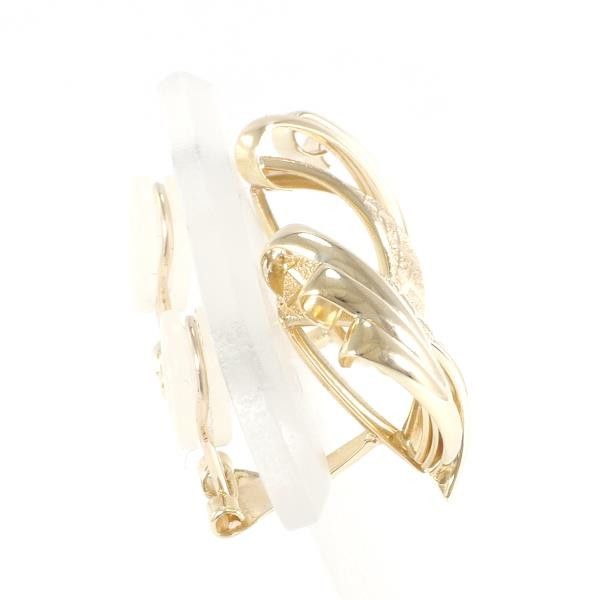 Other Other K10 Yellow Gold Earrings 2.1g Metal Earrings in Excellent Condition Size ONE SIZE - 2 Thumbnail