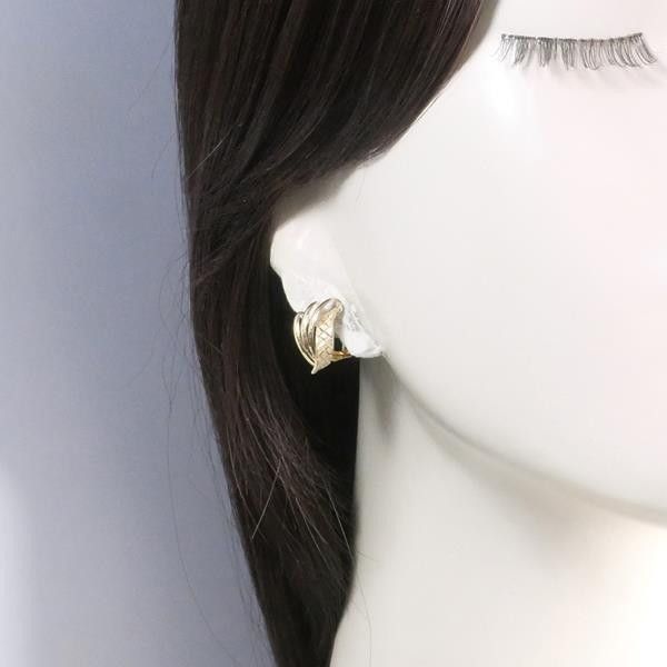 Other Other K10 Yellow Gold Earrings 2.1g Metal Earrings in Excellent Condition Size ONE SIZE - 3 Thumbnail