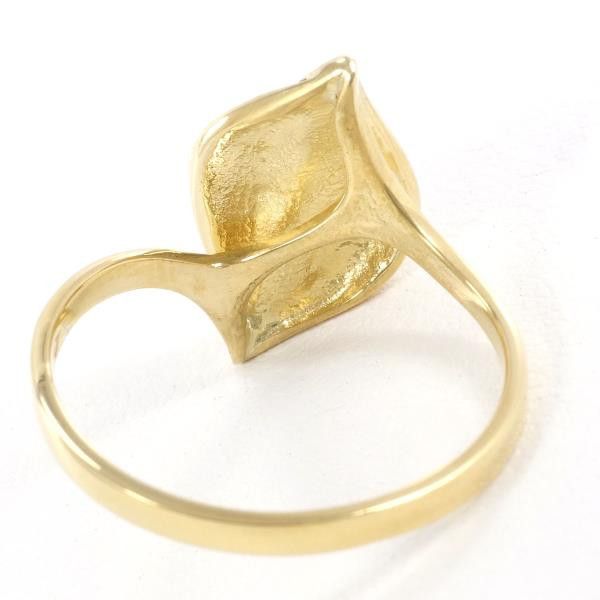 Other Other K18 Yellow Gold Diamond Ring Size 14 Metal Ring in Great Condition Size ONE SIZE - 5 Thumbnail