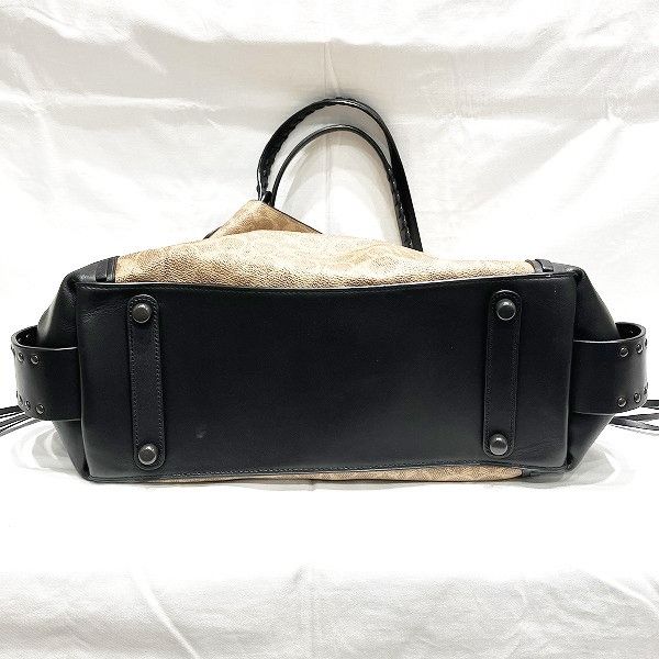 Coach Coach Coach Signature Edie 37123 Tote Bag Canvas Tote Bag 37123 in Good Condition Size ONE SIZE - 3 Thumbnail