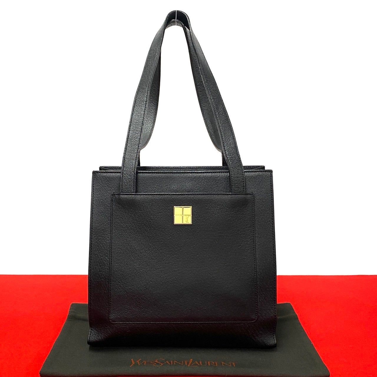 Yves Saint Laurent Yves Saint Laurent Leather Shoulder Bag Leather Shoulder Bag in Very Good Condition Size ONE SIZE - 9 Thumbnail