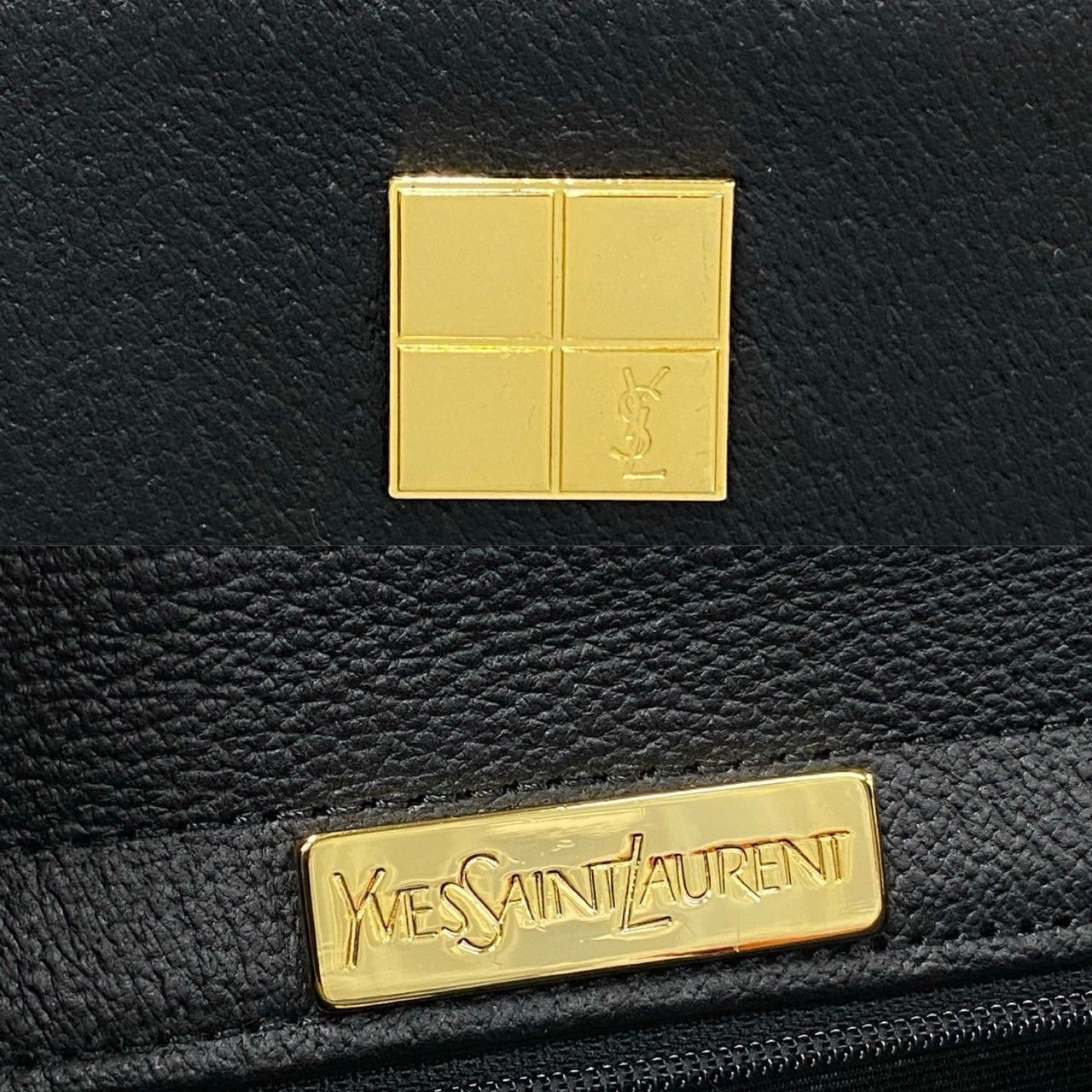 Yves Saint Laurent Yves Saint Laurent Leather Shoulder Bag Leather Shoulder Bag in Very Good Condition Size ONE SIZE - 3 Thumbnail