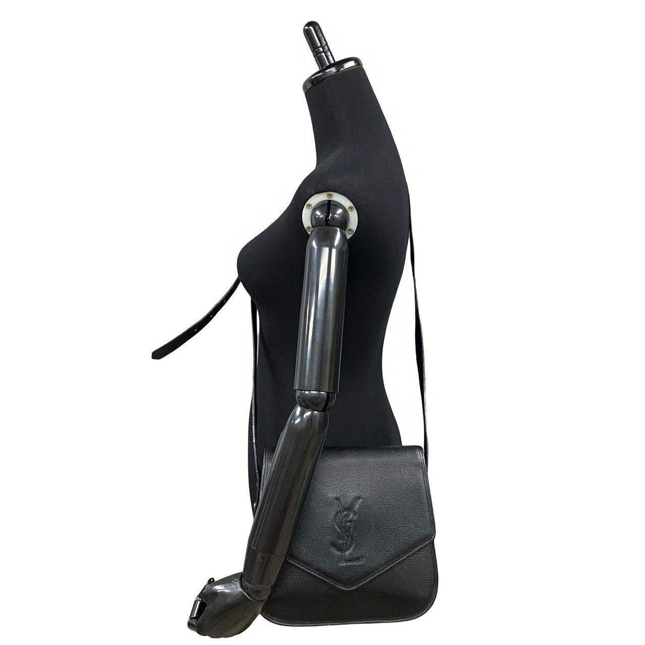 Yves Saint Laurent Yves Saint Laurent Leather Crossbody Bag Leather Crossbody Bag in Great Condition Size ONE SIZE - 2 Thumbnail
