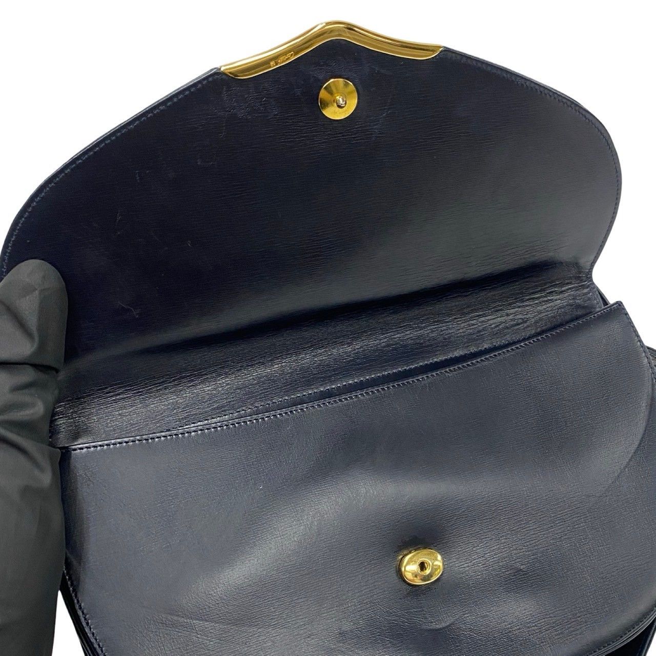 Cartier Cartier Sapphire Line Crossbody Bag Leather Crossbody Bag in Very Good Condition Size ONE SIZE - 8 Thumbnail