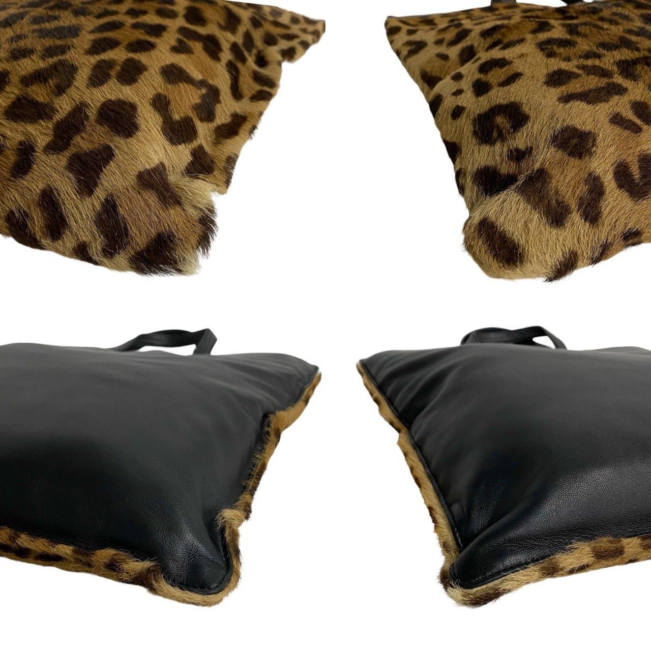 Loewe Loewe Leopard Print Tote Bag Natural Material Tote Bag in Very Good Condition Size ONE SIZE - 7 Thumbnail