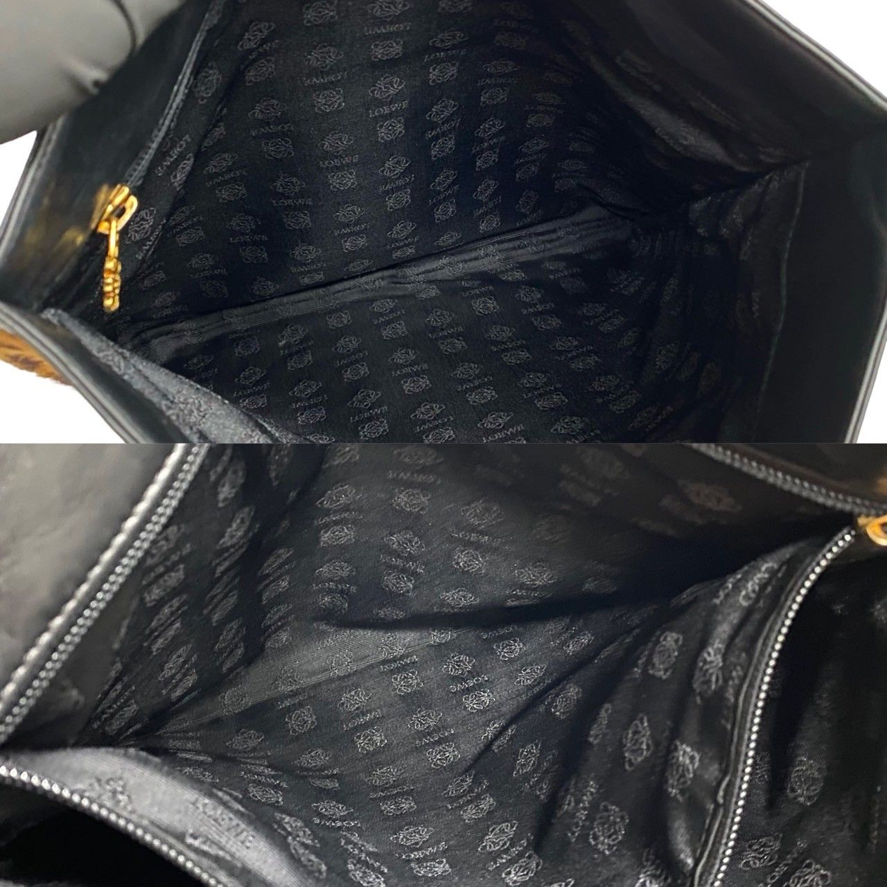 Loewe Loewe Leopard Print Tote Bag Natural Material Tote Bag in Very Good Condition Size ONE SIZE - 8 Thumbnail