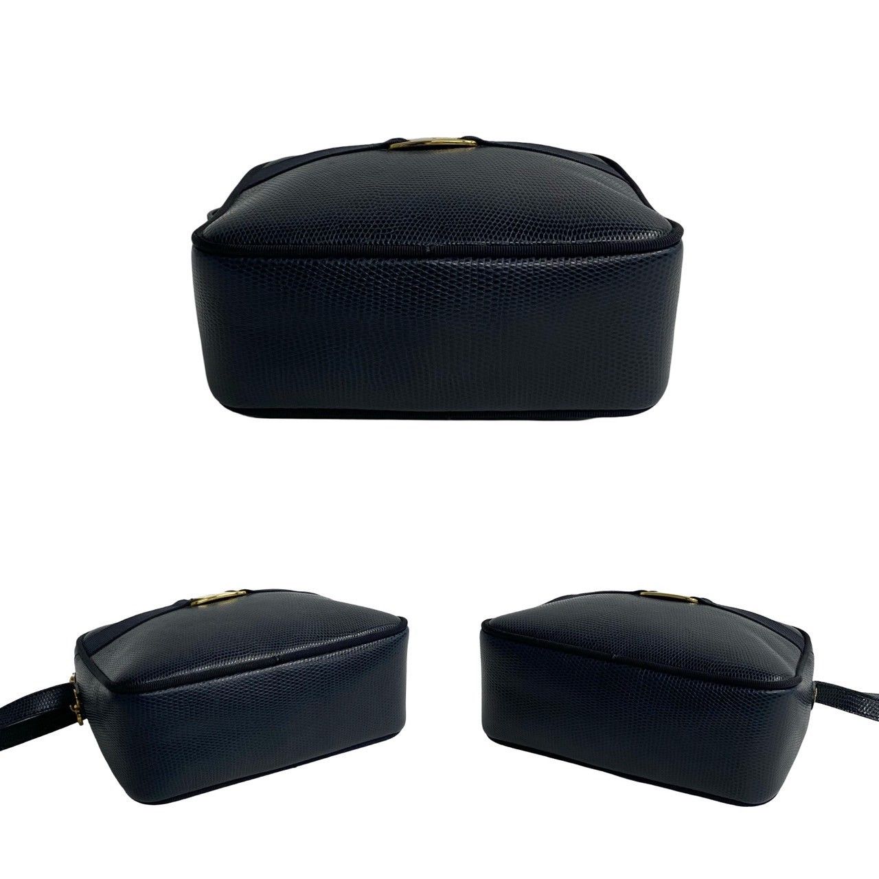 Salvatore Ferragamo Salvatore Ferragamo Leather Vara Mini Crossbody Bag Leather Crossbody Bag in Very Good Condition Size ONE SIZE - 6 Thumbnail