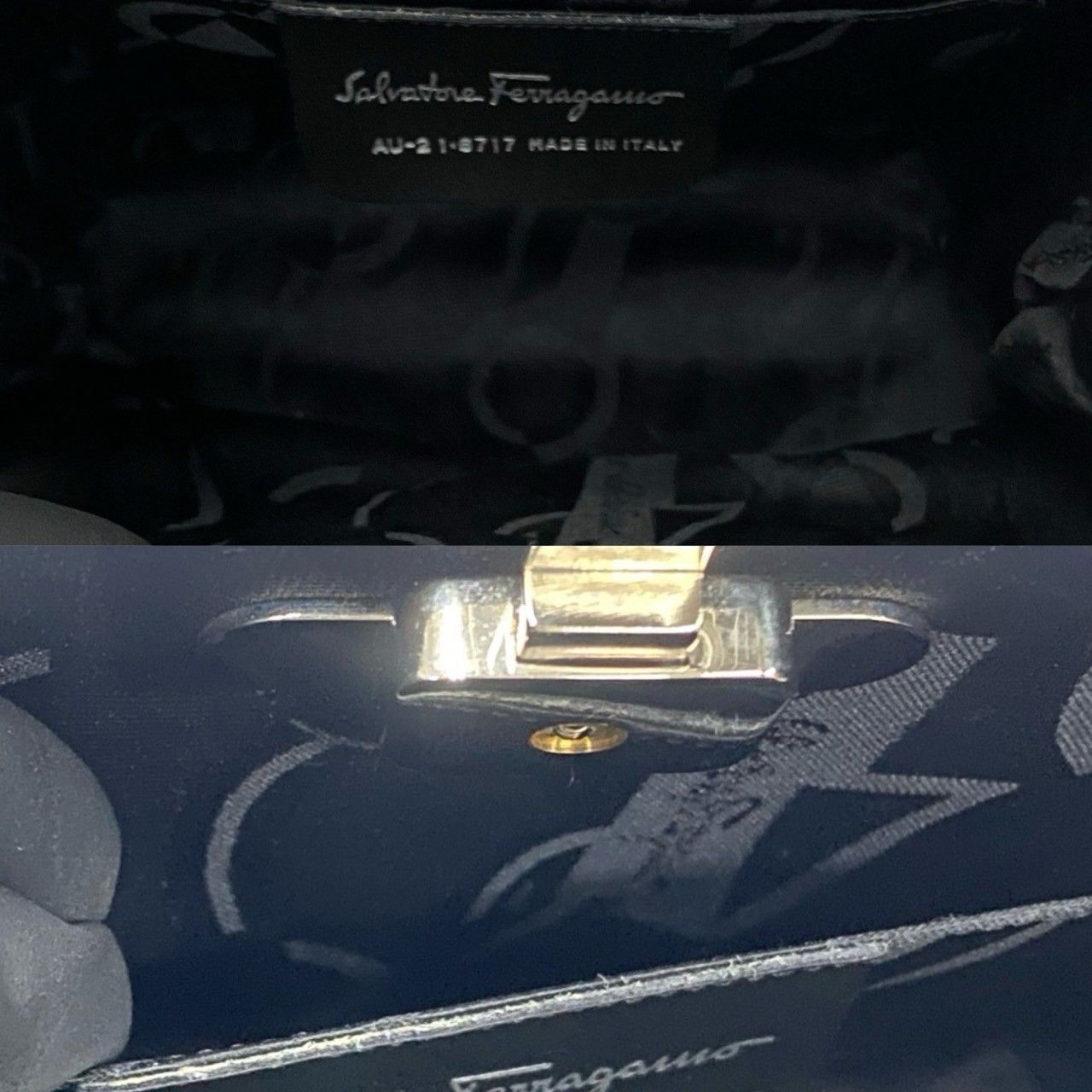 Salvatore Ferragamo Salvatore Ferragamo Gancini Metal Crossbody Bag Metal Crossbody Bag in Very Good Condition Size ONE SIZE - 8 Thumbnail