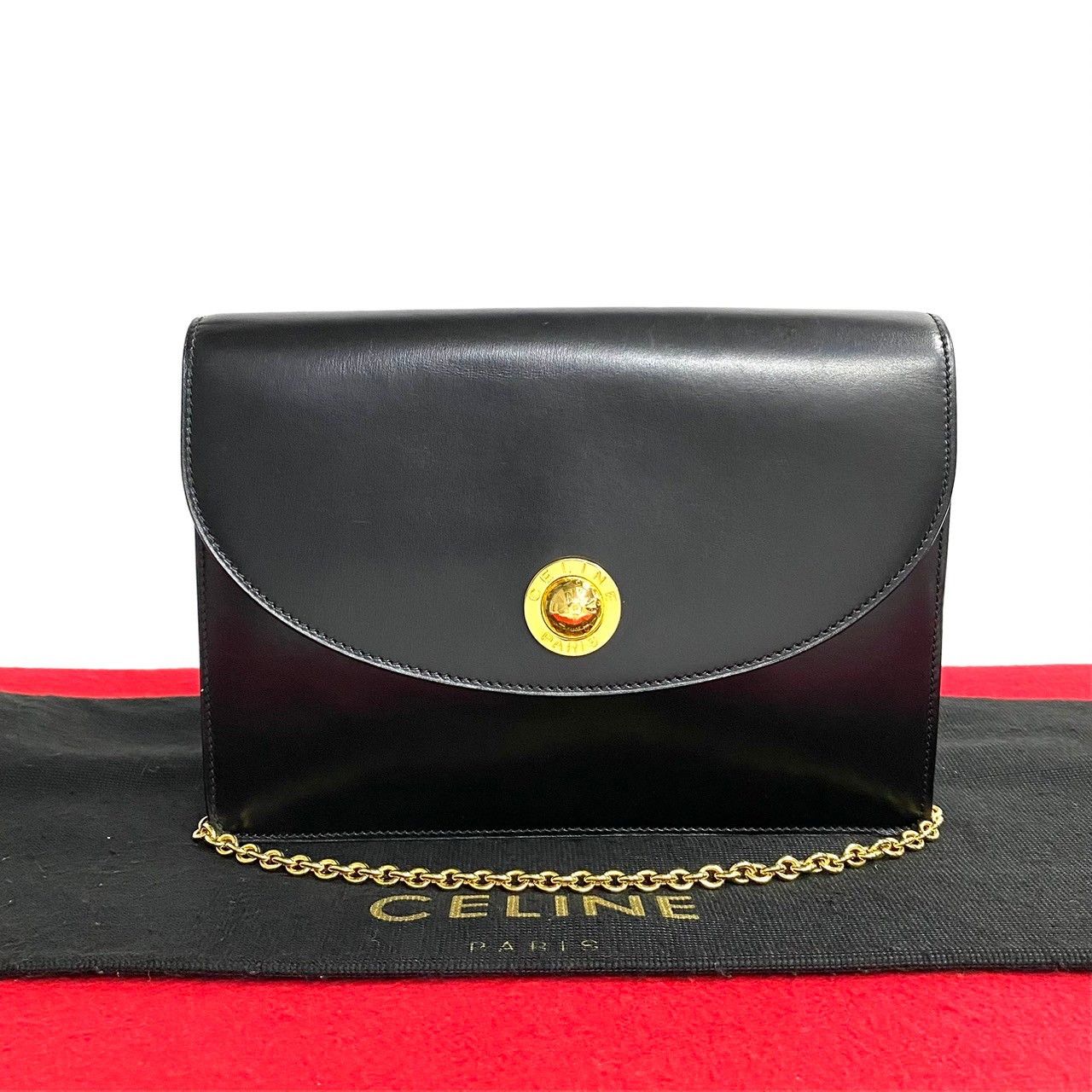 Celine Celine Leather Crossbody Bag Leather Crossbody Bag in Very Good Condition Size ONE SIZE - 9 Thumbnail