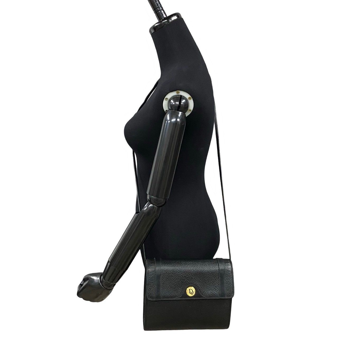Dior Dior Leather Logo Crossbody Bag Leather Crossbody Bag in Very Good Condition Size ONE SIZE - 2 Thumbnail