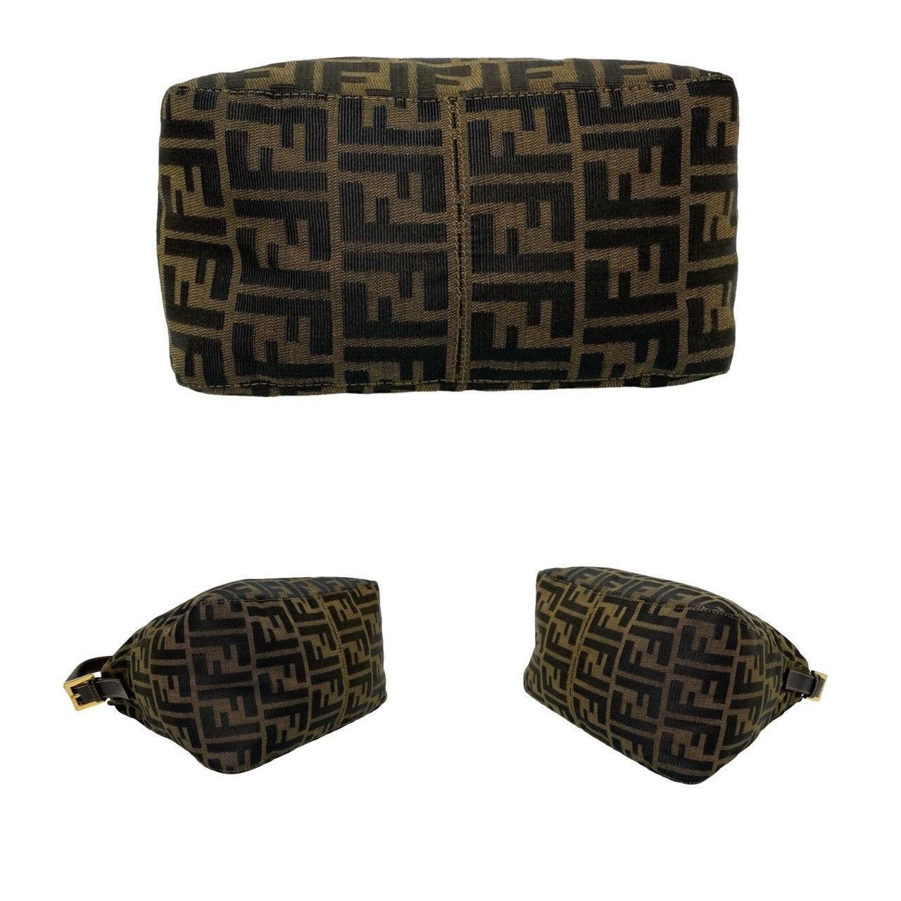 Fendi Fendi Zucca Mamma Baguette Bag Canvas Crossbody Bag in Very Good Condition Size ONE SIZE - 6 Thumbnail