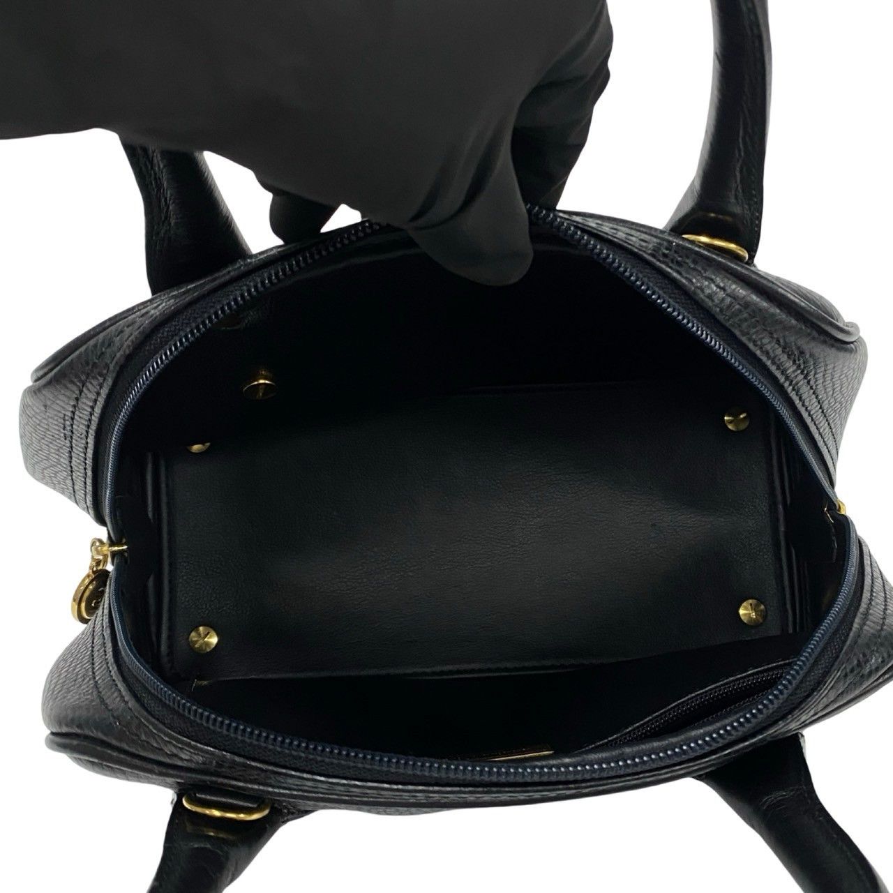 Dior Dior Leather Logo Handbag Leather Handbag in Very Good Condition Size ONE SIZE - 9 Thumbnail