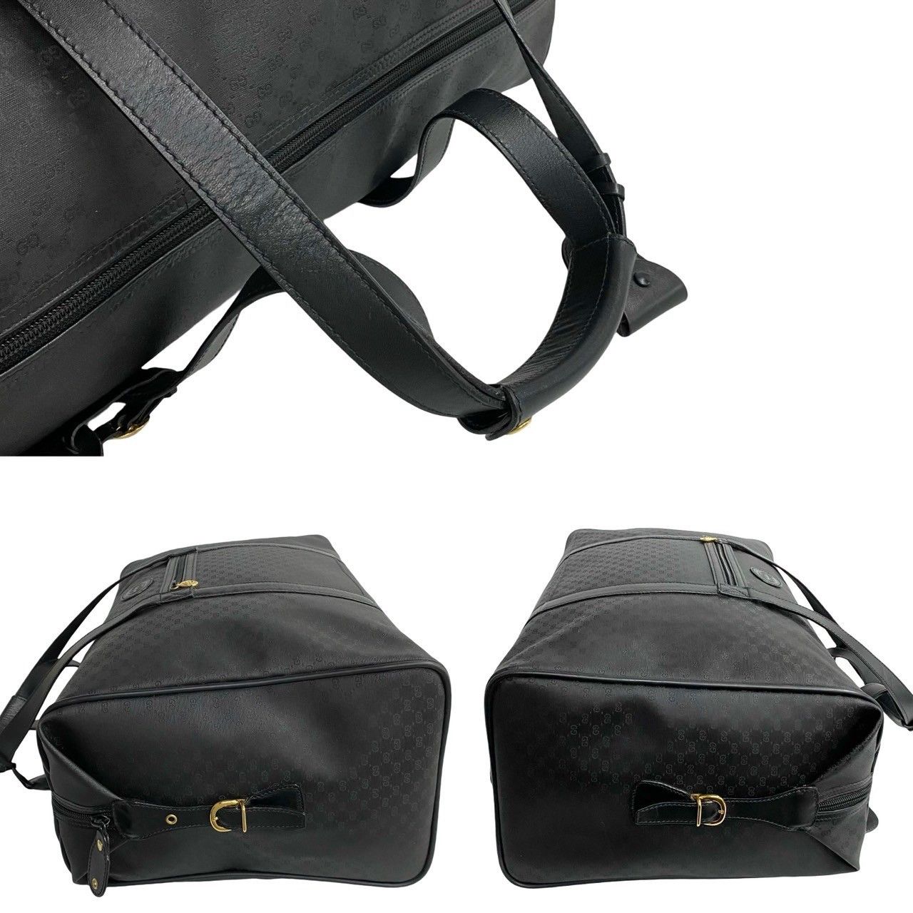 Gucci Gucci Microguccissima Duffle Bag Leather Travel Bag in Great Condition Size ONE SIZE - 6 Thumbnail