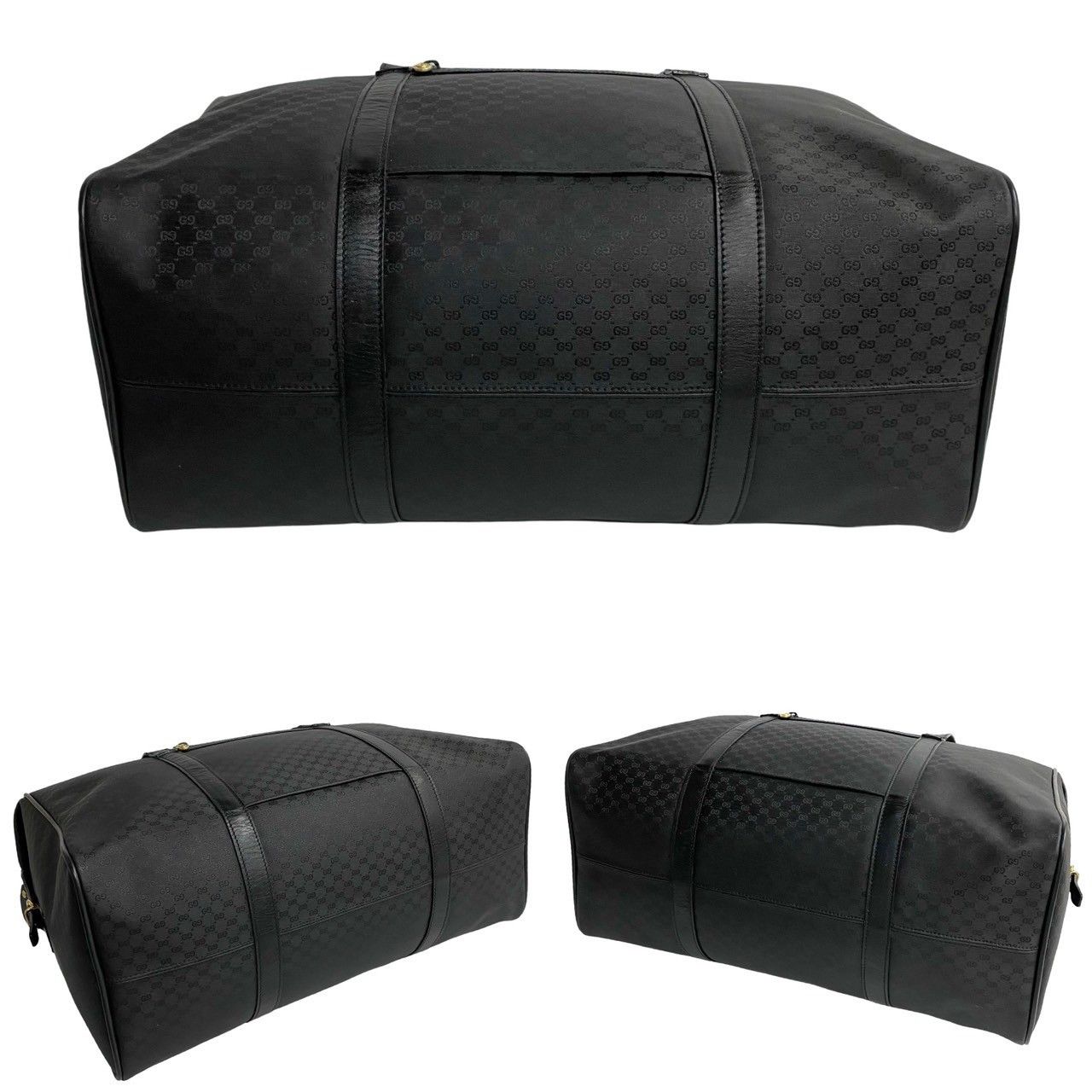 Gucci Gucci Microguccissima Duffle Bag Leather Travel Bag in Great Condition Size ONE SIZE - 7 Thumbnail