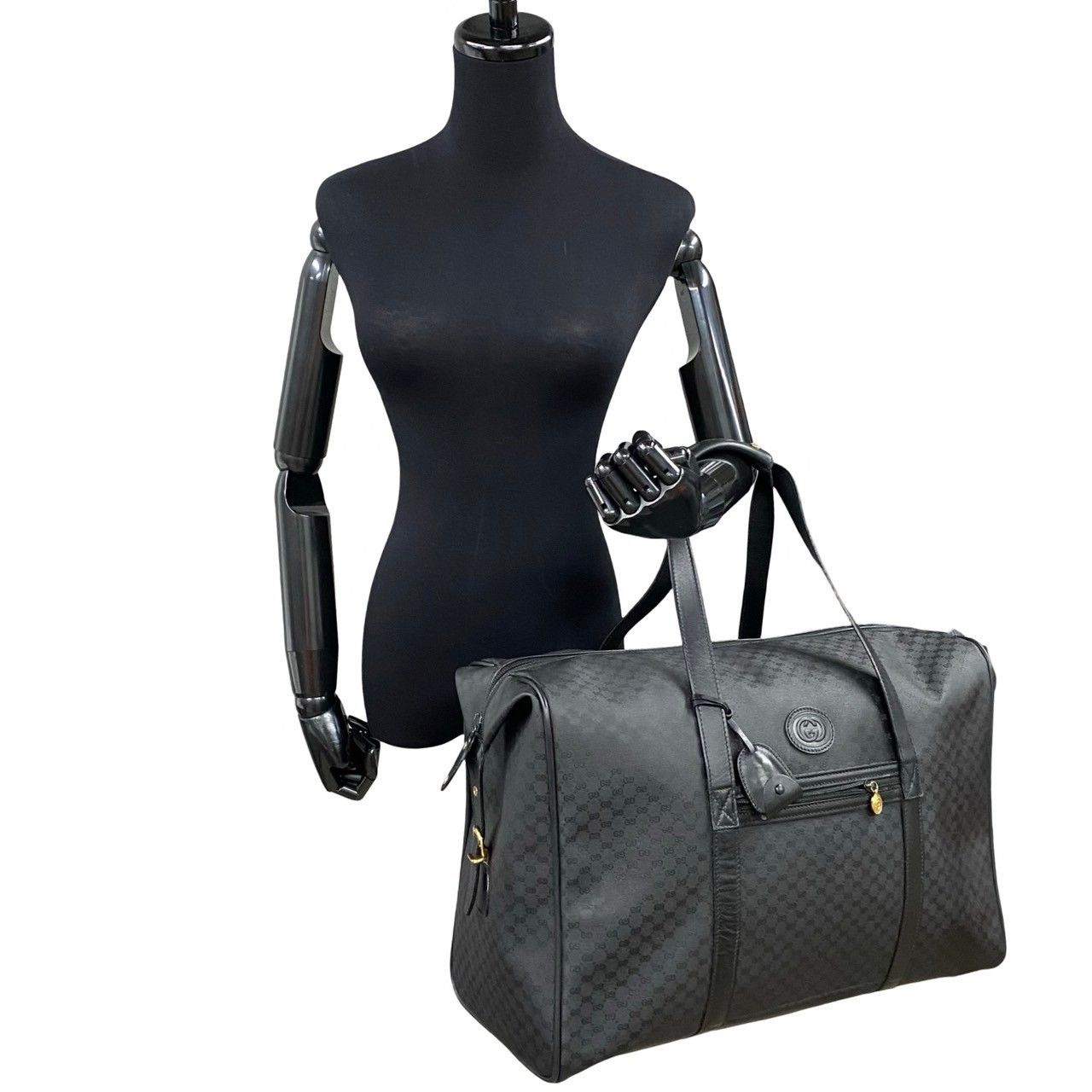 Gucci Gucci Microguccissima Duffle Bag Leather Travel Bag in Great Condition Size ONE SIZE - 2 Thumbnail