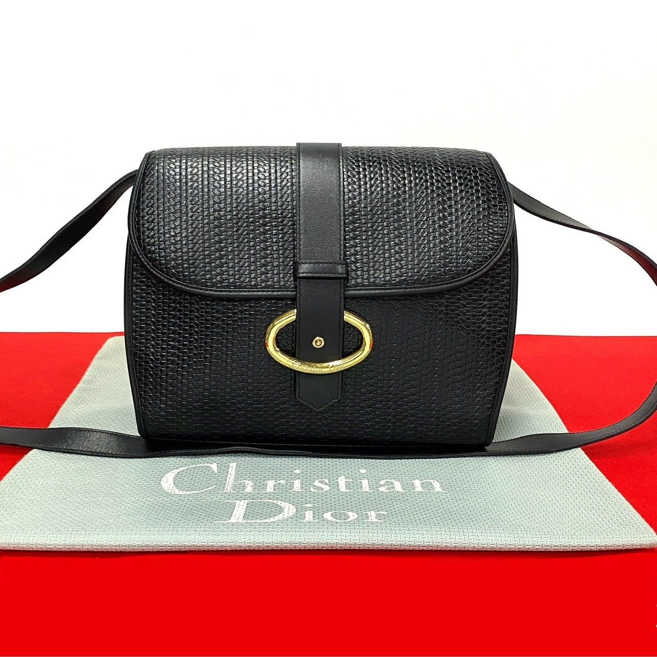 Dior Dior Leather Crossbody Bag Leather Crossbody Bag in Very Good Condition Size ONE SIZE - 10 Thumbnail