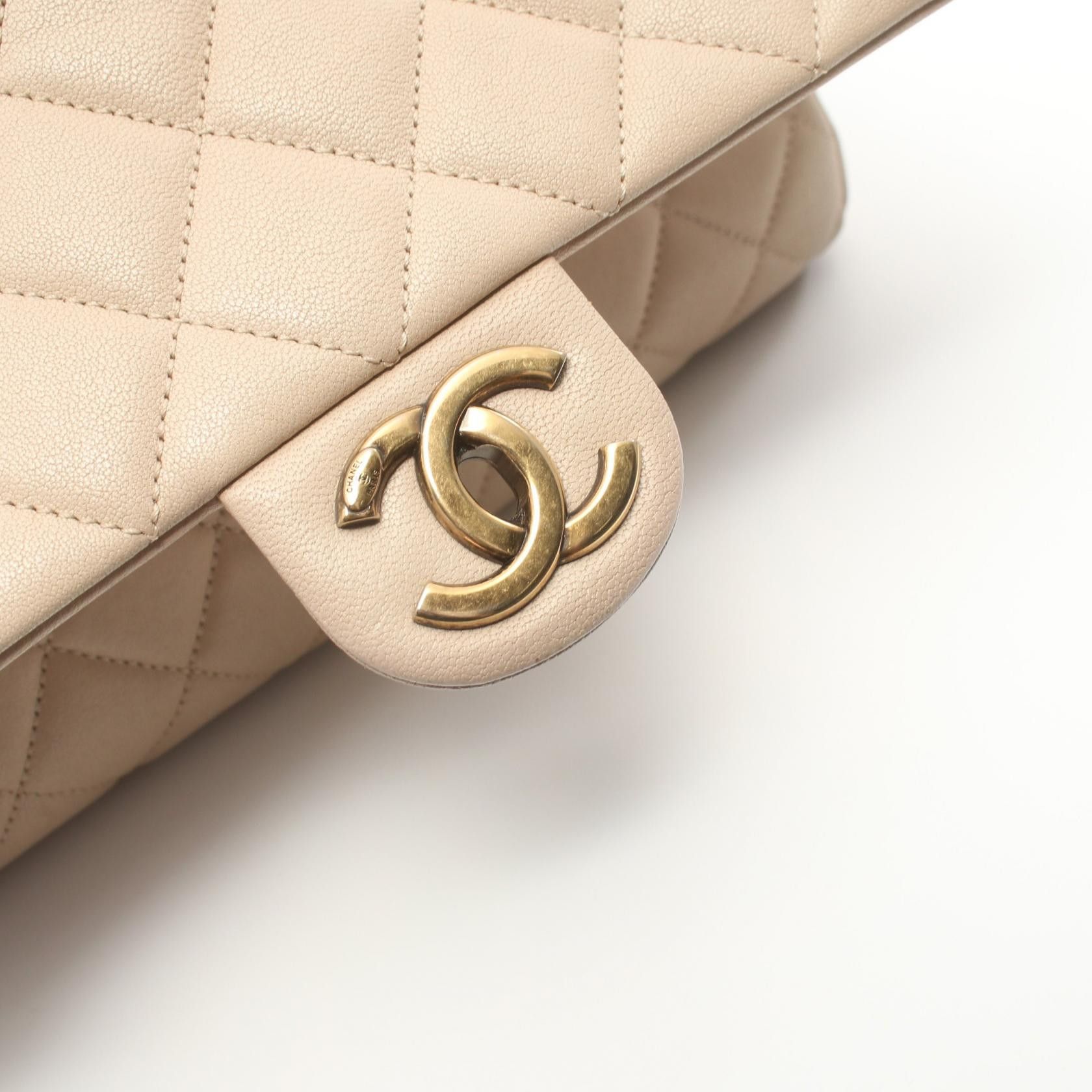 Chanel Chanel CC Quilted Caviar Chain Handle Bag Leather Handbag A93443 in Very Good Condition Size ONE SIZE - 7 Thumbnail