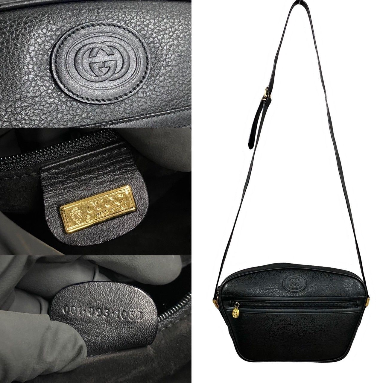 Gucci Gucci Leather Crossbody Bag Leather Crossbody Bag in Very Good Condition Size ONE SIZE - 3 Thumbnail