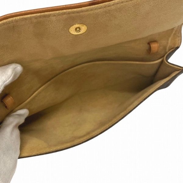 Louis Vuitton Louis Vuitton Louis Vuitton Monogram Pochette Twin GM Shoulder Bag M51852 Canvas Crossbody Bag M51852 in Fair Condition Size ONE SIZE - 6 Thumbnail