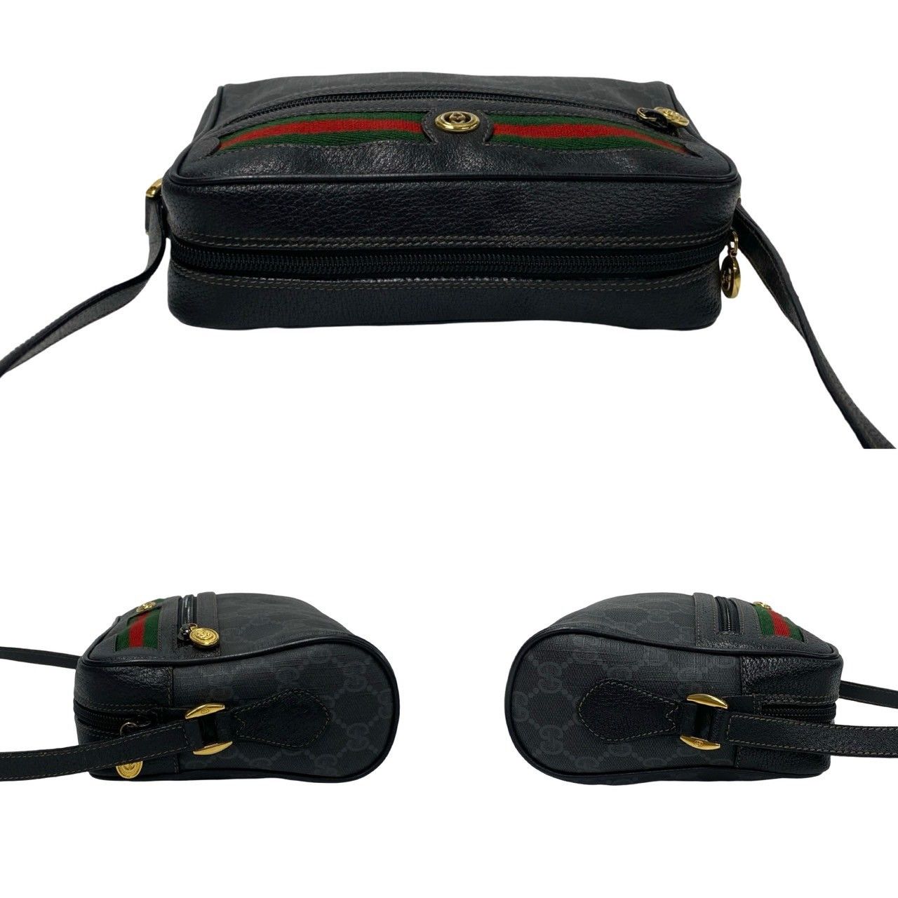 Gucci Gucci GG Supreme Ophidia Crossbody Bag Canvas Crossbody Bag in Great Condition Size ONE SIZE - 5 Thumbnail