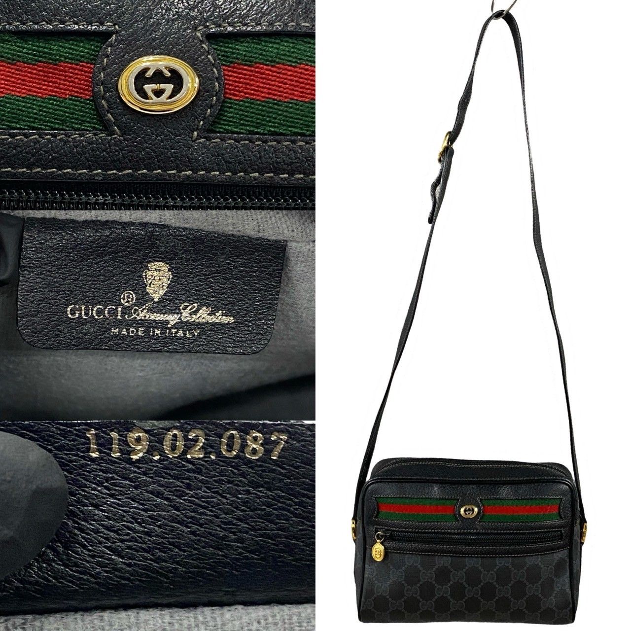 Gucci Gucci GG Supreme Ophidia Crossbody Bag Canvas Crossbody Bag in Great Condition Size ONE SIZE - 3 Thumbnail