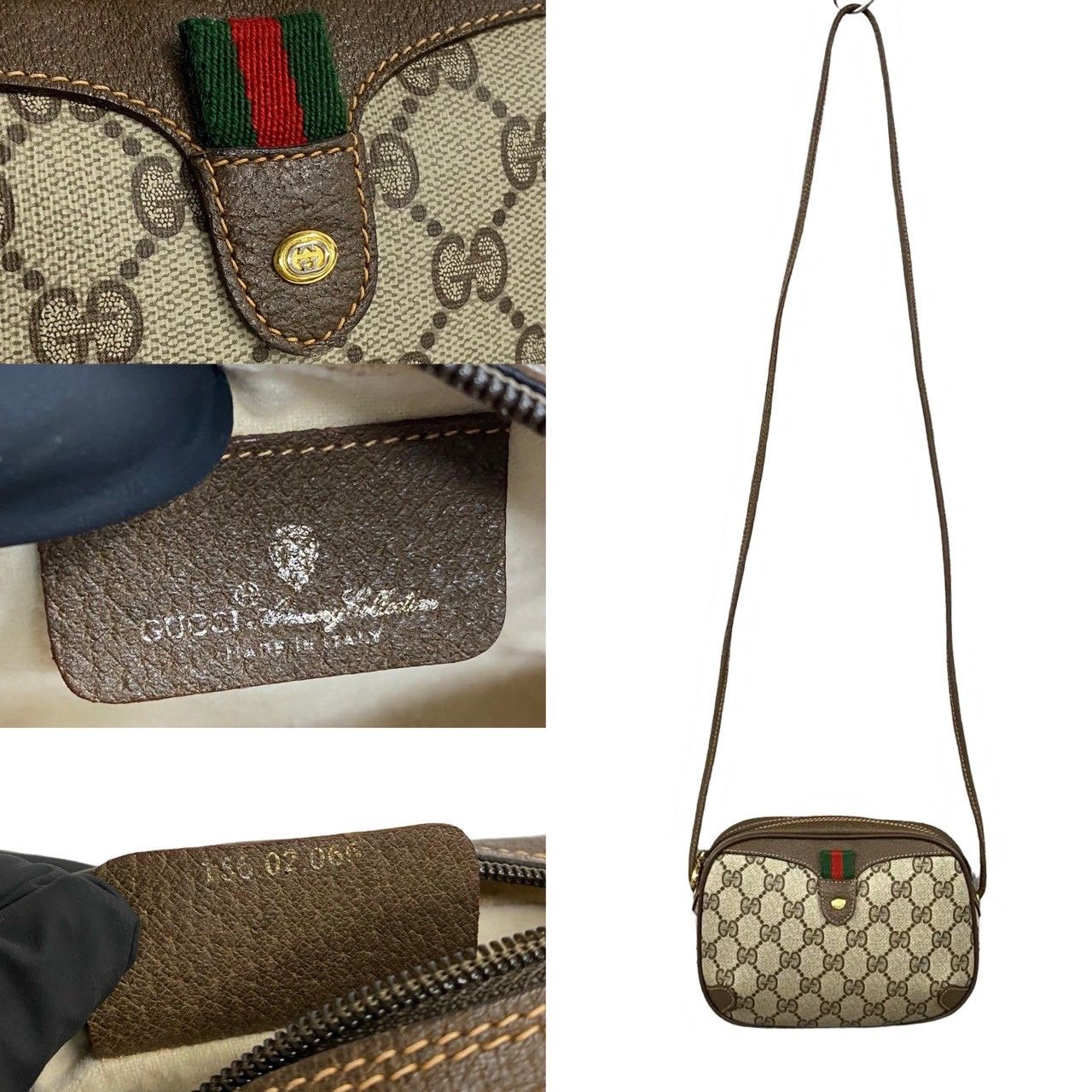 Gucci Gucci GG Canvas Web Crossbody Bag Canvas Crossbody Bag in Very Good Condition Size ONE SIZE - 3 Thumbnail