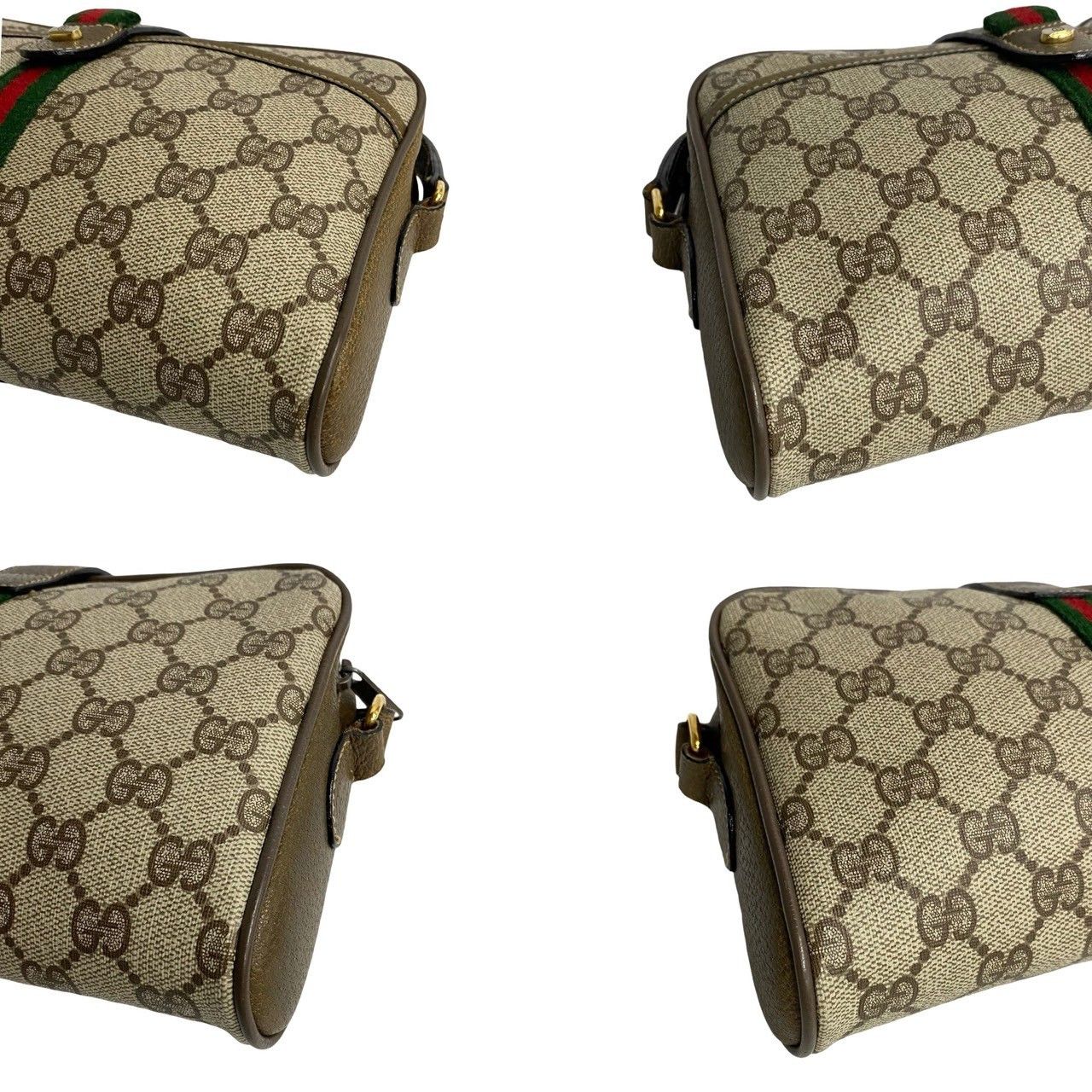 Gucci Gucci GG Canvas Web Crossbody Bag Canvas Crossbody Bag in Great Condition Size ONE SIZE - 7 Thumbnail