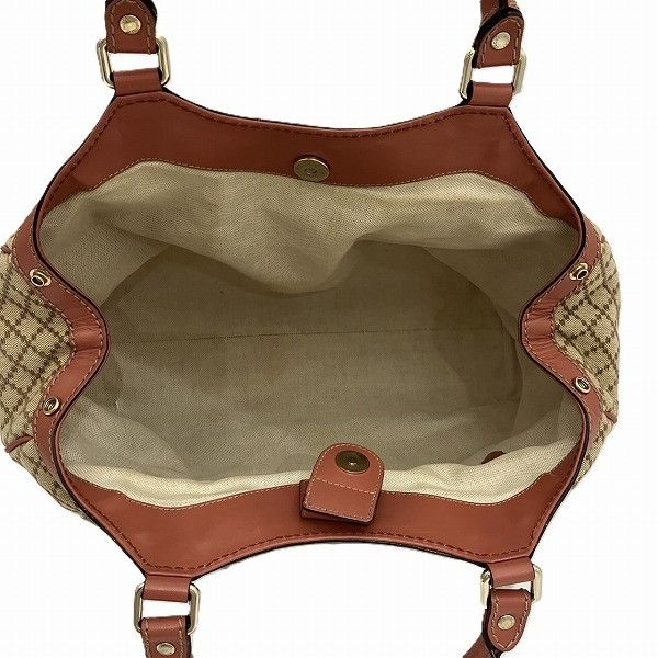 Gucci Gucci Gucci Sukey Diamante Canvas Leather Handbag 211944 Canvas Handbag 211944 in Good Condition Size ONE SIZE - 6 Thumbnail