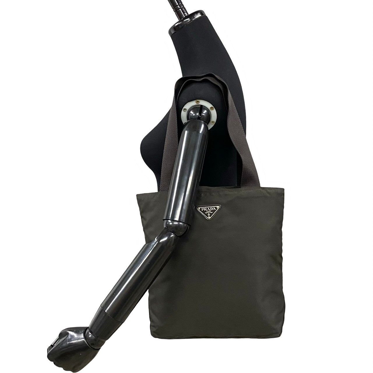 Prada Prada Tessuto Tote Bag Canvas Tote Bag in Very Good Condition Size ONE SIZE - 2 Thumbnail