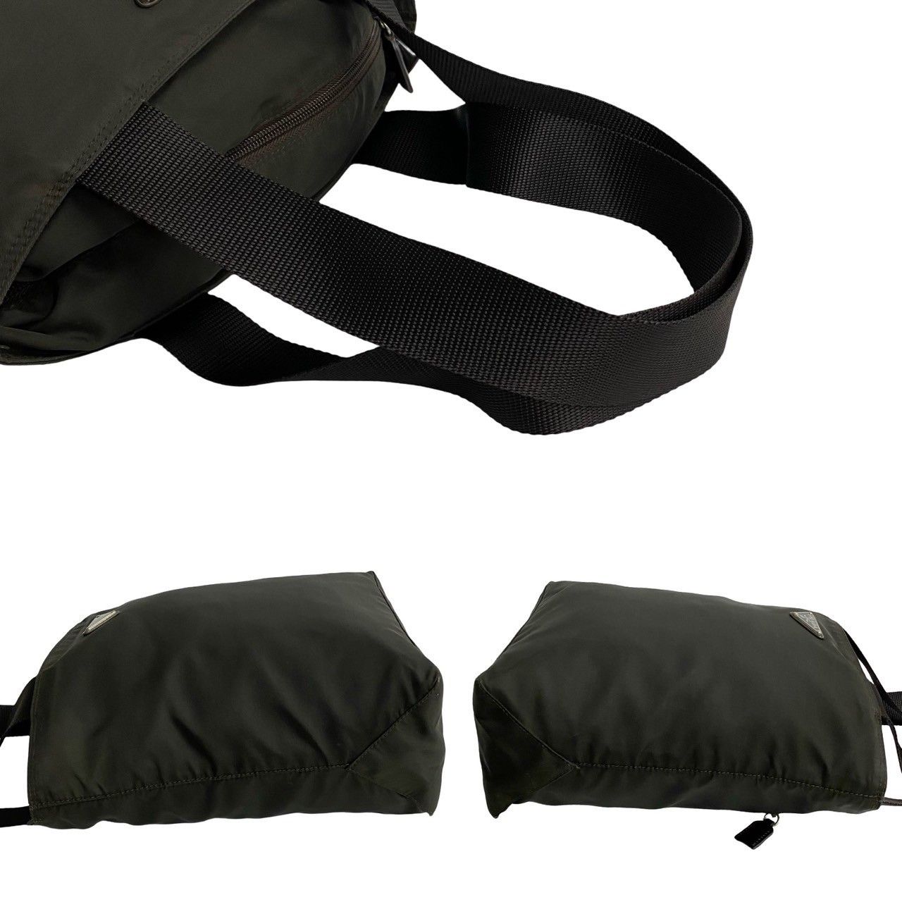 Prada Prada Tessuto Tote Bag Canvas Tote Bag in Very Good Condition Size ONE SIZE - 5 Thumbnail