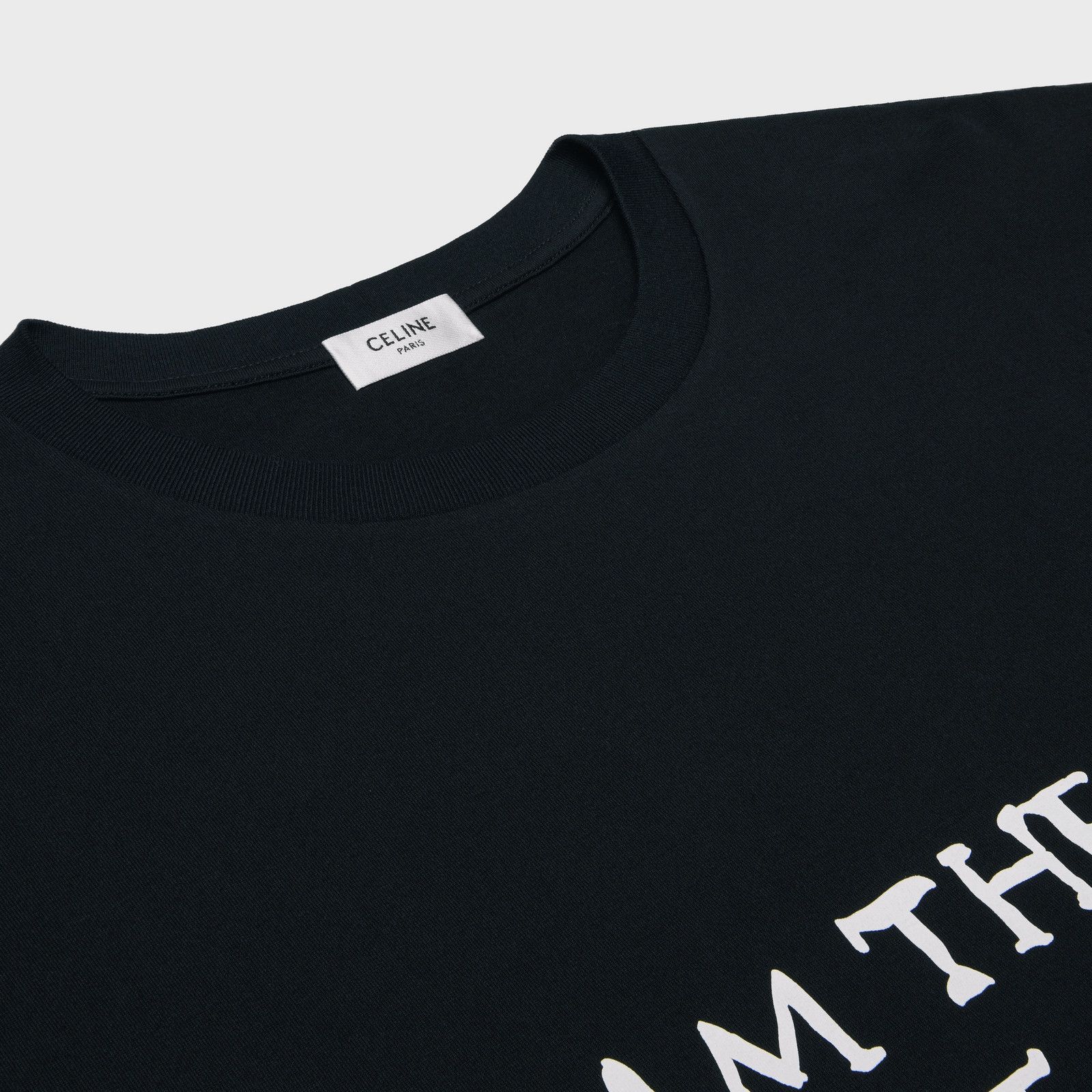 Celine Classic Logo T-Shirt in Black Size US S / EU 44-46 / 1 - 3 Thumbnail