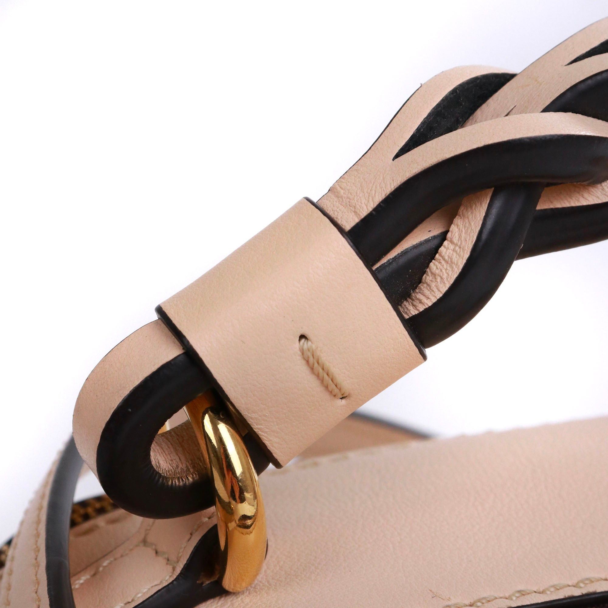 Chloe CHLOÉ - Chloé mini Daria shoulder bag in beige grained leather Size ONE SIZE - 5 Thumbnail