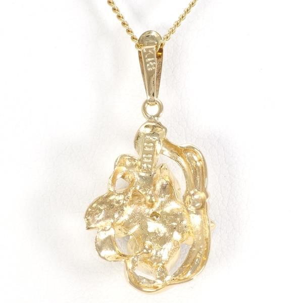 Other Other K18 Yellow Gold Diamond Necklace 40cm Metal Necklace in Excellent Condition Size ONE SIZE - 4 Thumbnail